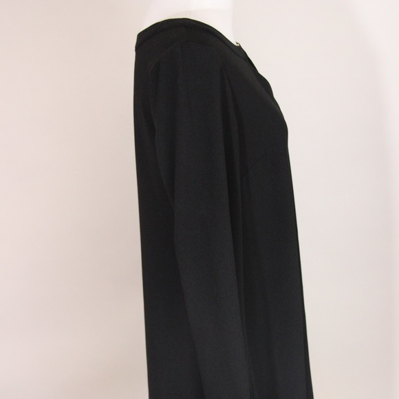 ATMOSPHERE Black Embellished Long Sleeve Dress - Picture 7 of 8